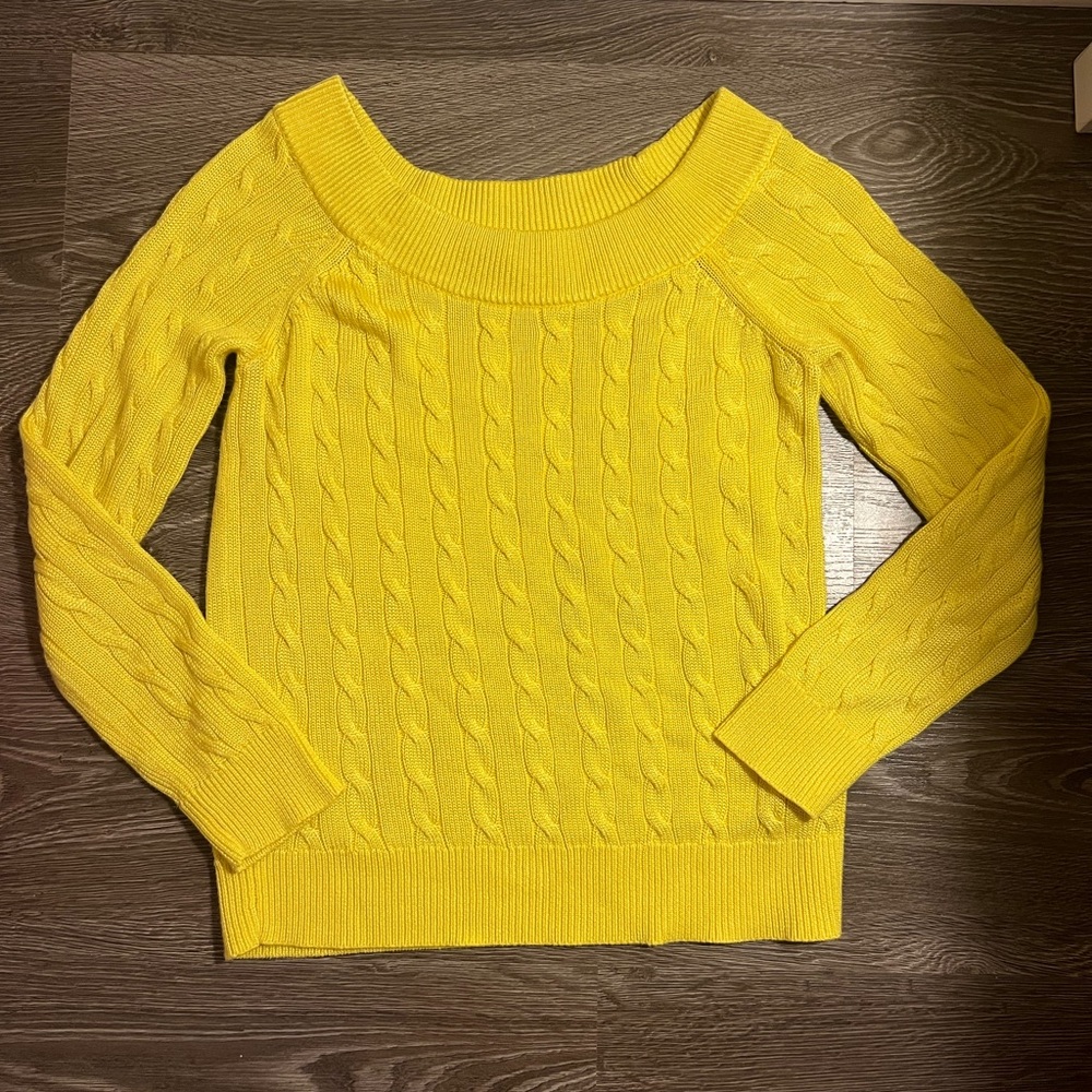 LAUREN RALPH LAUREN CABLE KNIT SWEATER